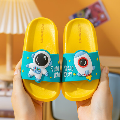 Нов модел детски чехли с равна подметка за момчета или момичета