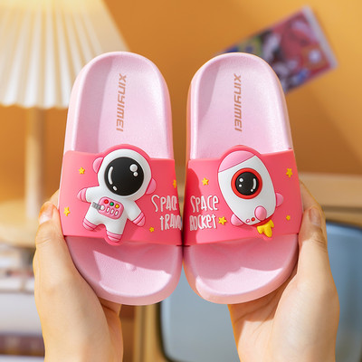 Нов модел детски чехли с равна подметка за момчета или момичета