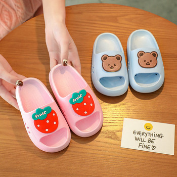 Ежедневни детски чехли с равна подметка -няколко цвята