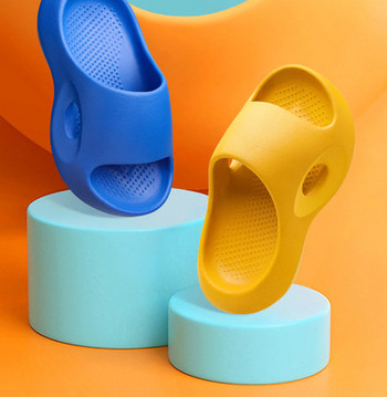 Нов модел едноцветни чехли за момчета или момичета