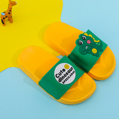 Летни детски чехли с равна подметка