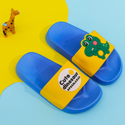 Летни детски чехли с равна подметка