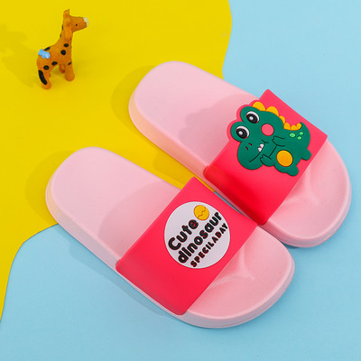 Летни детски чехли с равна подметка