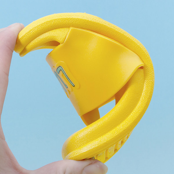 Gyermek papucs rátéttel, lapos talppal