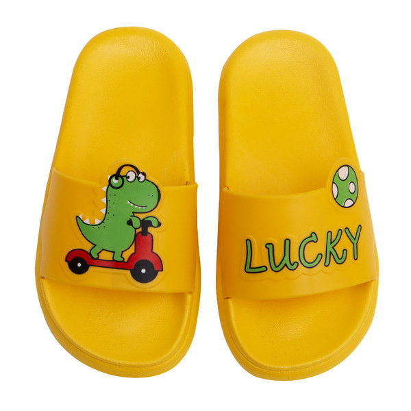 Gyermek papucs rátéttel, lapos talppal