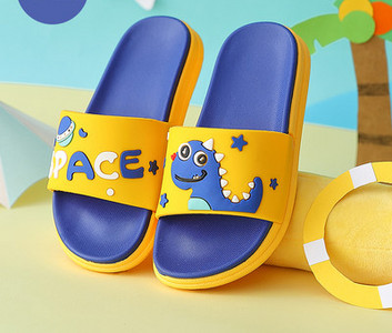 Casual παιδικές παντόφλες παραλίας με επίπεδη σόλα