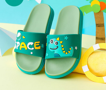 Casual παιδικές παντόφλες παραλίας με επίπεδη σόλα