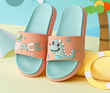 Casual παιδικές παντόφλες παραλίας με επίπεδη σόλα