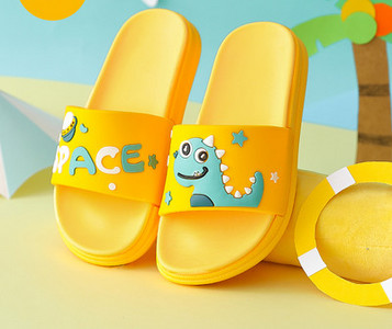 Casual παιδικές παντόφλες παραλίας με επίπεδη σόλα