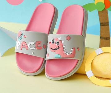 Casual παιδικές παντόφλες παραλίας με επίπεδη σόλα