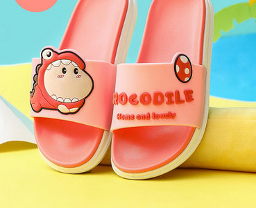 Casual παιδικές παντόφλες παραλίας με επίπεδη σόλα