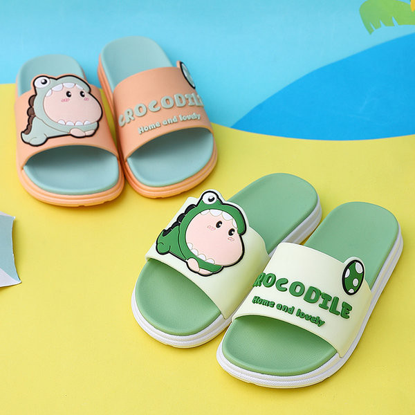 Casual παιδικές παντόφλες παραλίας με επίπεδη σόλα