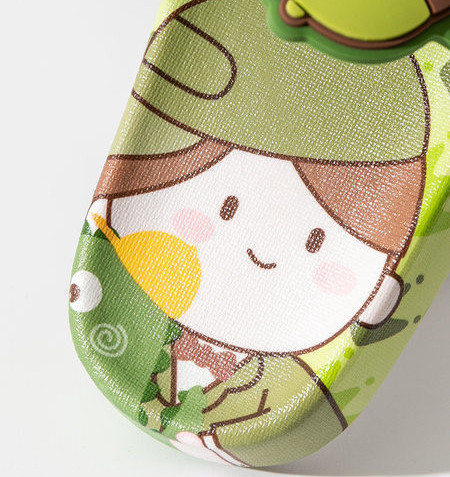 Πολύχρωμες παιδικές casual παντόφλες για αγόρια