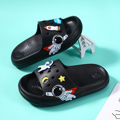 Gyermek gumi papucs rátéttel - több színben