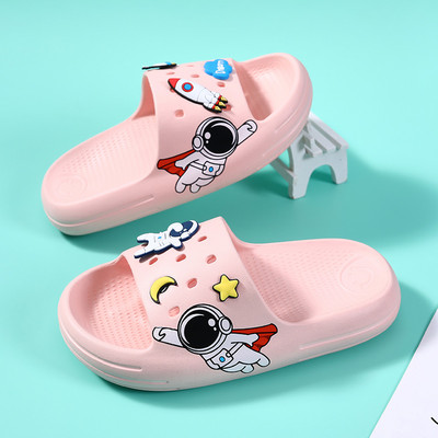 Gyermek gumi papucs rátéttel - több színben