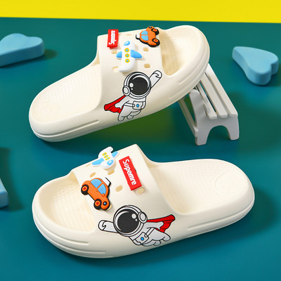 Gyermek gumi papucs rátéttel - több színben