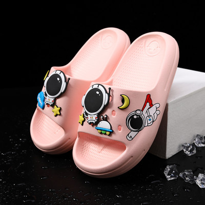 Gyermek gumi papucs rátéttel - több színben