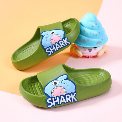 Gyermek gumi papucs rátéttel - több színben