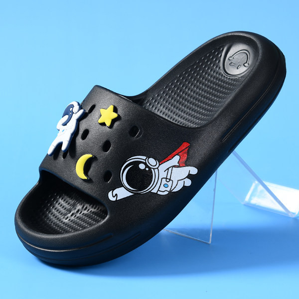 Gyermek gumi papucs rátéttel - több színben