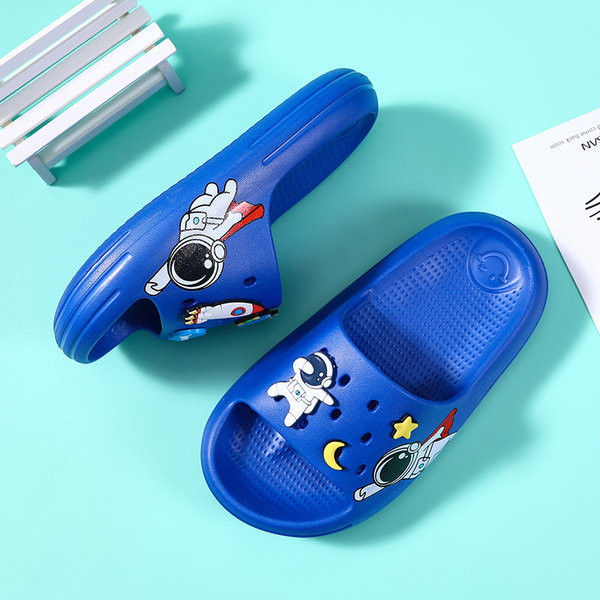 Gyermek gumi papucs rátéttel - több színben