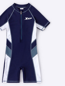 Ολόσωμο παιδικό μαγιό με φερμουάρ για αγόρια