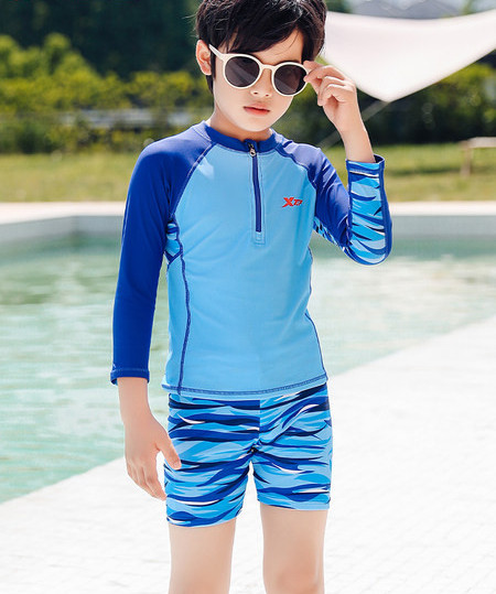 Παιδικό μαγιό σε μπλε χρώμα για αγόρια