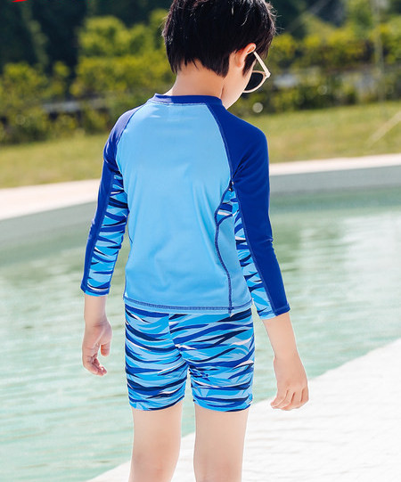 Παιδικό μαγιό σε μπλε χρώμα για αγόρια