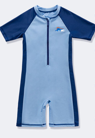 Παιδικό ολόσωμο μαγιό με φερμουάρ