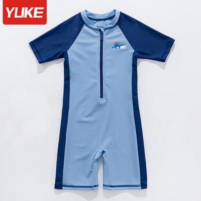 Παιδικό ολόσωμο μαγιό με φερμουάρ