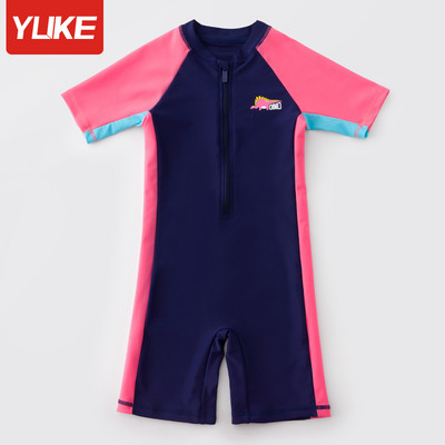 Παιδικό ολόσωμο μαγιό με φερμουάρ