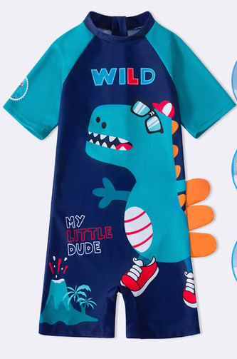 Ολόσωμο μαγιό για αγόρια με 3D στοιχείο