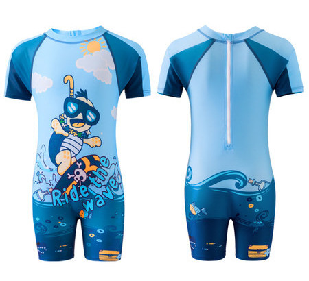 Παιδικό ολόσωμο αντηλιακό μαγιό με στάμπα για αγόρια