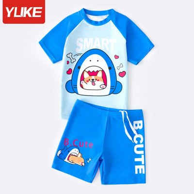 Νέο μοντέλο παιδικού μαγιό από ύφασμα που στεγνώνει γρήγορα για αγόρια