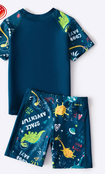 Παιδικό αντηλιακό μαγιό για αγόρια σε δύο μέρη