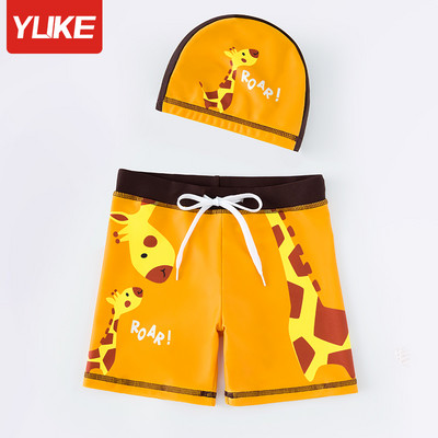 Gyermek úszónadrág fiúknak rátéttel