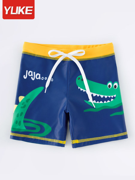 Gyermek úszónadrág fiúknak rátéttel