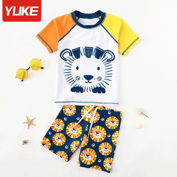 Kétrészes fürdőruha rátéttel és nyakkendővel