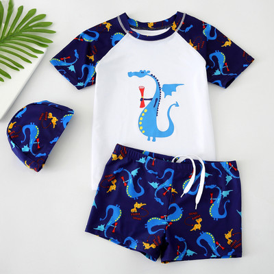 Sunshine μαγιό για αγόρια με απλικέ χρώματος