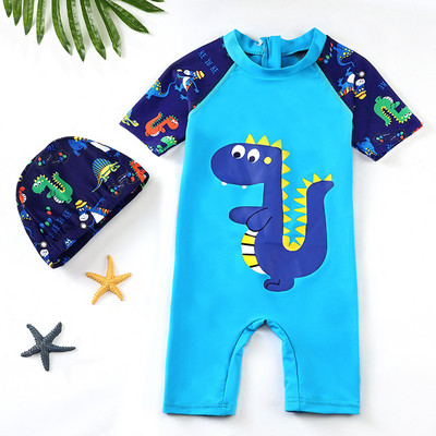 Sunshine μαγιό για αγόρια με απλικέ χρώματος