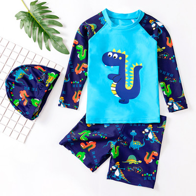 Sunshine μαγιό για αγόρια με απλικέ χρώματος