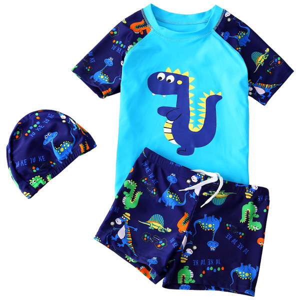 Sunshine μαγιό για αγόρια με απλικέ χρώματος