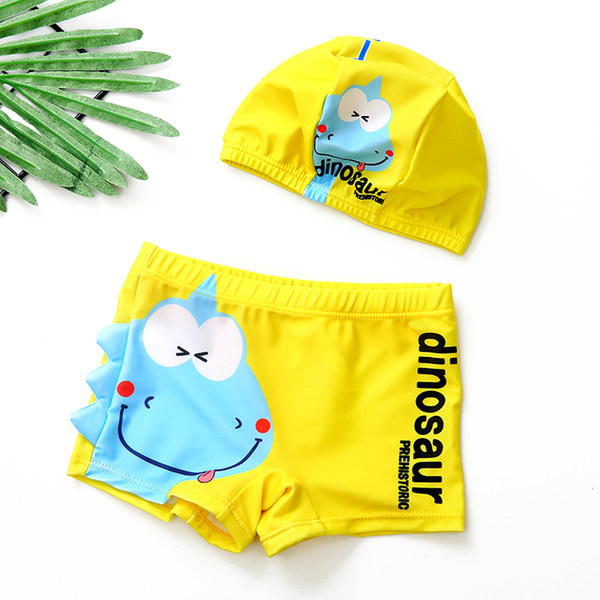 Gyermek fürdőruha új modellje rátéttel és feliratokkal