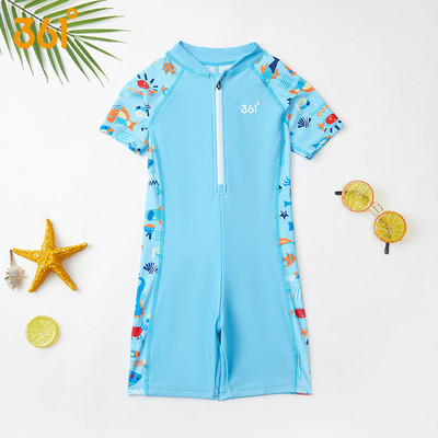 Παιδικό αντηλιακό μαγιό για αγόρια με φερμουάρ - δύο μοντέλα