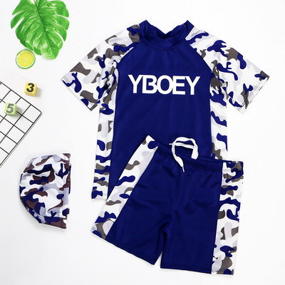 Νέο μοντέλο παιδικού αντηλιακού μαγιό σε δύο μέρη για αγόρια