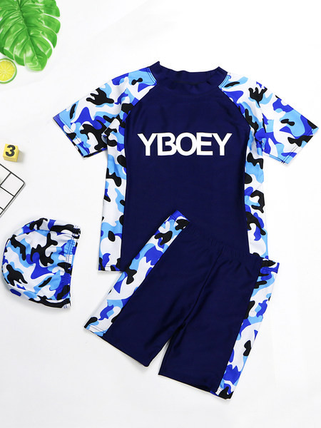 Νέο μοντέλο παιδικού αντηλιακού μαγιό σε δύο μέρη για αγόρια