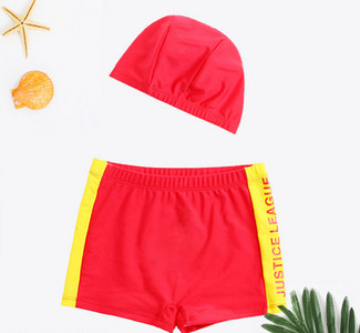 Uus mudel kiiresti kuivavast kangast laste ujumisriided poistele