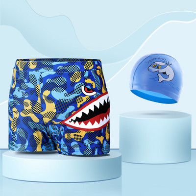 Uus mudel kiiresti kuivavast kangast laste ujumisriided poistele