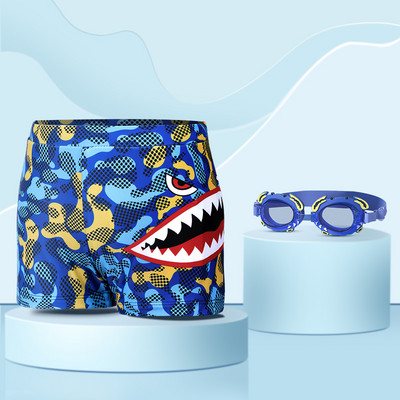 Uus mudel kiiresti kuivavast kangast laste ujumisriided poistele