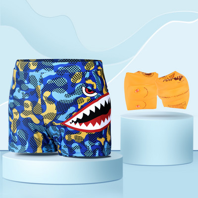 Uus mudel kiiresti kuivavast kangast laste ujumisriided poistele