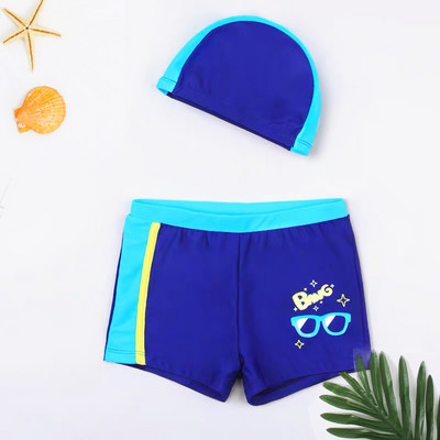 Uus mudel kiiresti kuivavast kangast laste ujumisriided poistele